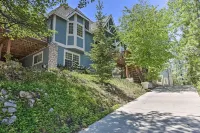 Cozy Lake Arrowhead House_Hot Tub_Fire Pit
