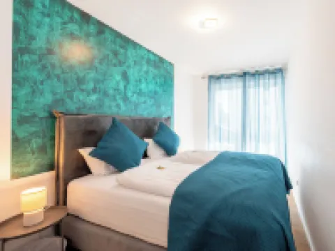 Lit Living: Luxus - Box Spring - Parking - Terrace Hotel di Ludwigshafen