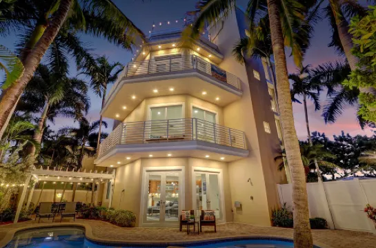 Luxury Villa Wpool Rooftop Bar Fire Pit