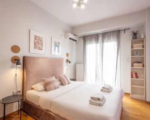 雅典豪華舒適兩卧室公寓 新斯米爾尼酒店