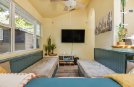 Serene Retreat with Private Porch and Modern Comfort - Charming Oasis