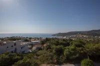 Pefkides Aegina Boutique Apartments - Bergblick