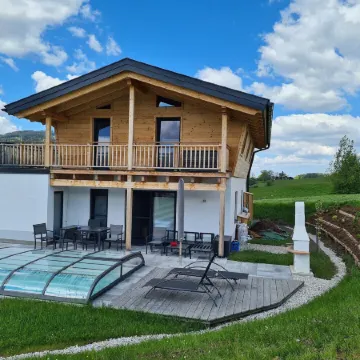 Chalet Gamsknogel Mit Privatem Pool Und Whirlpool