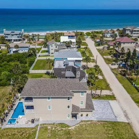 Villa Nautilus New Lux 3 Story Pool Hot Tub Home with Elevator- Steps Away from the Beach