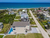 Villa Nautilus New Lux 3 Story Pool Hot Tub Home with Elevator- Steps Away from the Beach