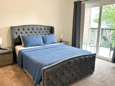 Cozy 1-bedroom condo with WiFi, AC in pleasant Downtown Atlanta