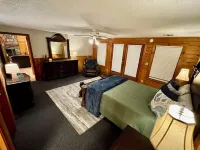 The Cabin at Caddo Crossing - for the vibe of an old-time lodge on the bayou!