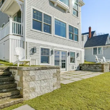 Luxury Ocean Front Home w/ its own Private Beach. New, Clean+ High end finishes.