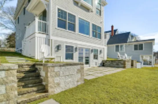 Luxury Ocean Front Home w/ its own Private Beach. New, Clean+ High end finishes.