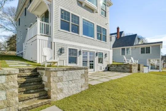 Luxury Ocean Front Home w/ its own Private Beach. New, Clean+ High end finishes.