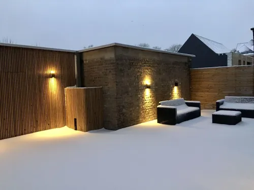 Boonuz luxury guesthouse, lounge terrace and IR sauna