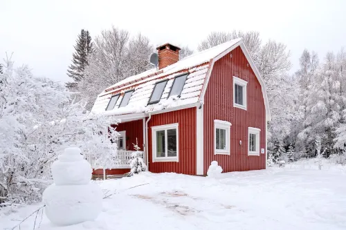 Pure nature: Top-equipped house in a secluded location with WLAN.