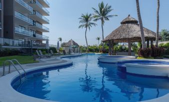 Apartment with pool 3 beds in Acapulco