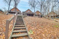 Boat Dock & Deck: Waterfront Cabin on Grand Lake