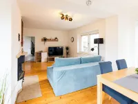 "Augustus" vacation apartment in Radebeul, for 4 guests, 75m², with terrace and fireplace Hotels in Radebeul