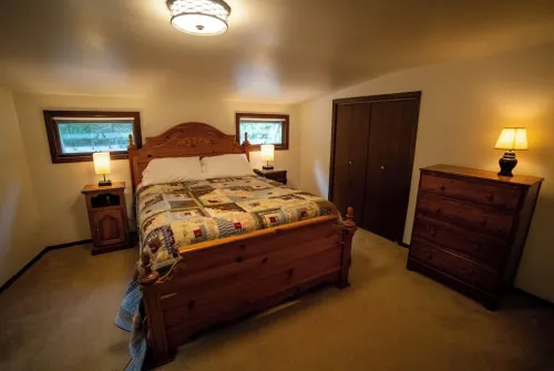 Lakefront Home on quiet sandy lake near peaceful Wautoma Kayaks, Canoe, beach