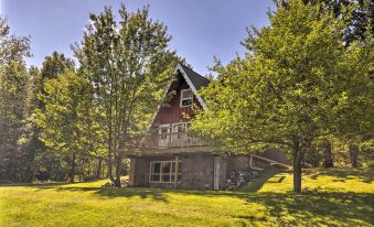 A-Frame Cabin w/ Private Boat Dock!