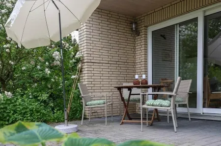 Vacation apartment Roswitha 120 m² in the Lüneburg Heath, large garden/terrace Отели в г. Хадемсторф