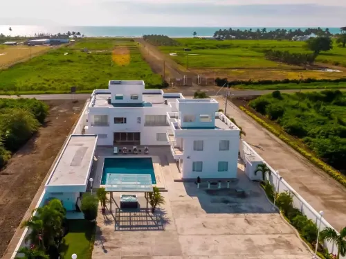 MODERN WHITE VILLA WITH PRIVATE BEACH Hotels in Pedernales