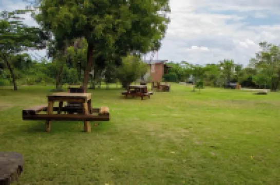 Red room in Kijiji Chetu at Kerege Hotels in Bagamoyo