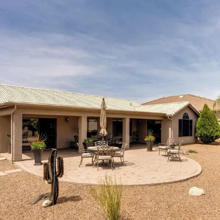 Charming 2-bedroom 2 bath home in Saddlebrooke one with private back yard.