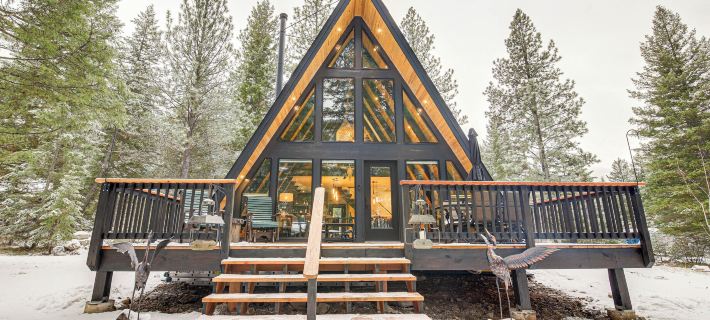 Stunning A-Frame Cabin, Steps to Clark Fork River Hotels in Sanders County