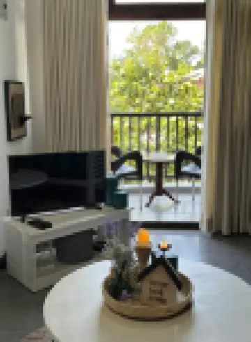 Fully furnished 2 bedroom apartment with 3 Balcony (  bed rooms with A/C)