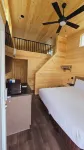 Mountain View Luxury Cabin - balcón