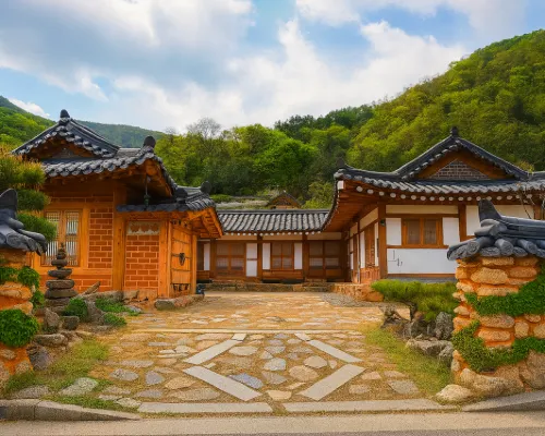 Danyang Full of Happiness Hanok Pension 丹陽郡のホテル