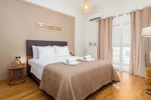 Modern Kallithea flat - Metro-AC-WiFI - 2-Star
