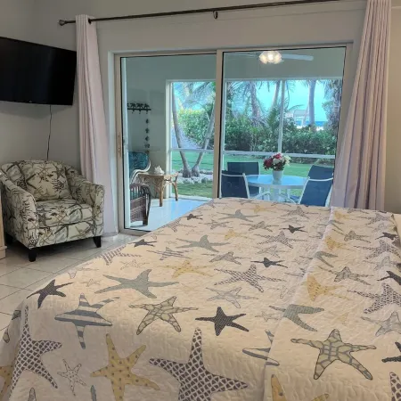 2023 Renovated The Retreat 17 Oceanview ground floor condo steps to ocean/beach