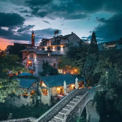 Hotel-Restaurant Kriva Ćuprija Отели в г. Мостар