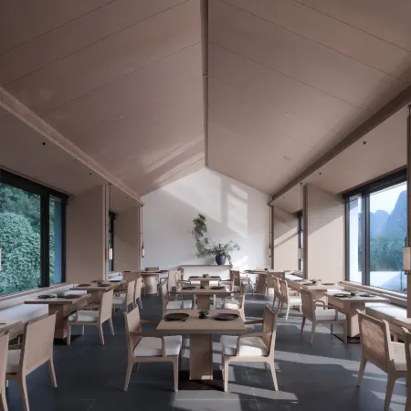 Jora hotel  by Li River, Yangshuo
