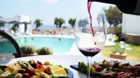 Aeolos Bay Tinos - breakfast