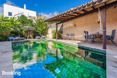 Outdoor Swimming Pool Jesus Photo