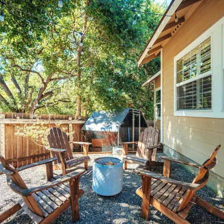 Downtown Retreat w/ Hot Tub and Fire Pit!