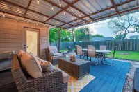 The Rustic Retreat!  With a game room & a great outdoor vibe!