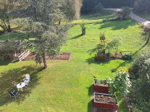 Kolvenbacher Ziegenhof apartment "Geißlein" mezzanine floor - with a fantastic view of the valley Отели в г. Бад-Мюнстерайфель