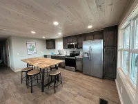 Renovated cottage w/incredible views of 54000 acres of public recreational land.