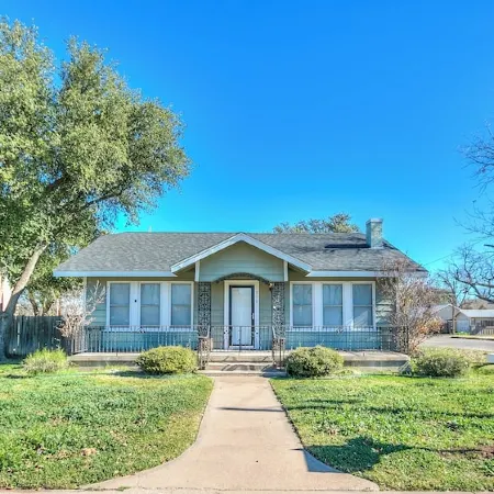 Timeless Getaway in San Angelo! Fully renovated 3BR/2BA 1920s Home