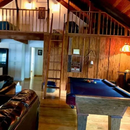 Rustic newly remodeled River House on working fish house property . Gulf access