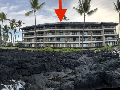 D35 Kona Reef - True Oceanfront & Top Floor! AC throughout!