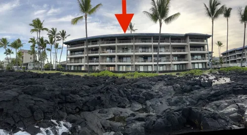 D35 Kona Reef - True Oceanfront & Top Floor! AC throughout!