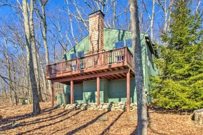 Cozy Lodge with view- Wintergreen Ski Chalet - Walk to slopes & family friendly!
