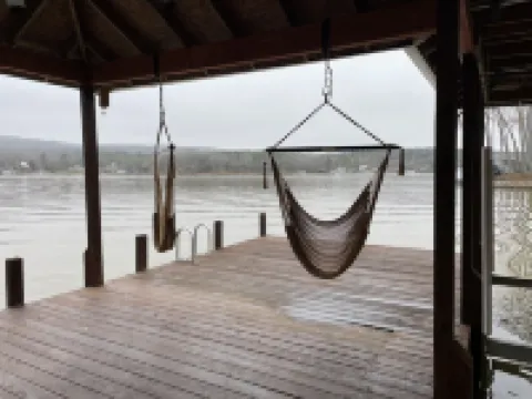 Lake Front House with Dock, Kayaks, and Boat Slip