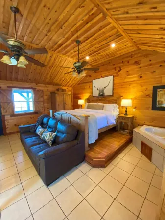 Romantic Cabin with Jacuzzi Tub. Ride-in Access to Wolf Pen Gap ATV trails