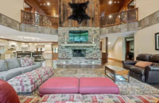 Luxury Lodge Sleeps 26 Comfortably at Sapphire Valley Resort