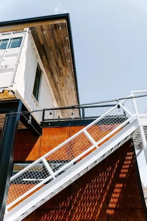 Modern Shipping Container Guest House w/ City Views