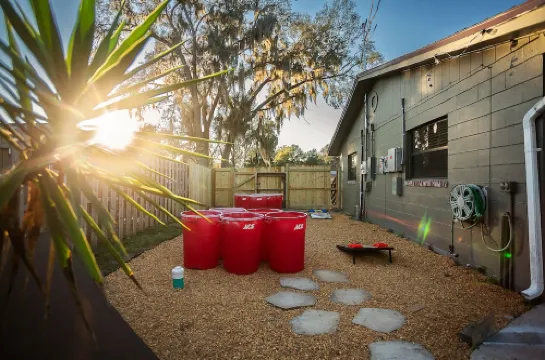 New! Saltwater pool home with hot tub, game room, and outdoor games!