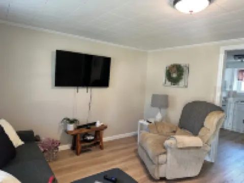 The Tinley House. Close to hiking, hunting. Bike trail and hospital, shopping